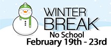 Winter Recess, Schools closed